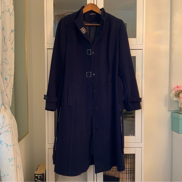 ESIN Women’s Trench Coat Made in Turkey Size 46 - Picture 8 of 13